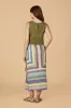 Leigh Wrap Skirt in Plaza sold by Beau & Ro