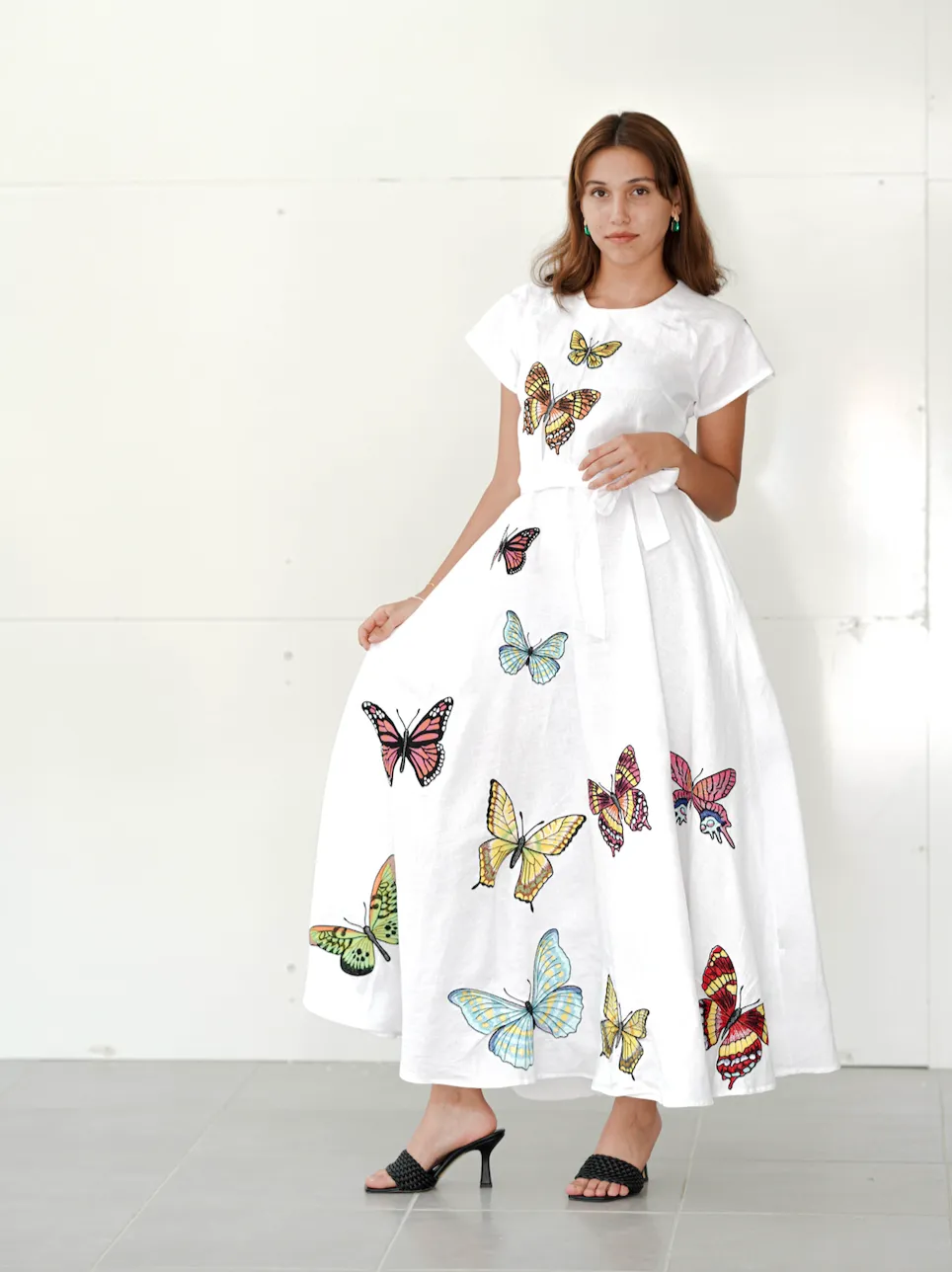 Papiyon Dress in White sold by Beau & Ro