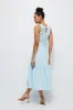 Maria Dress in Light Lagoon sold by Beau & Ro