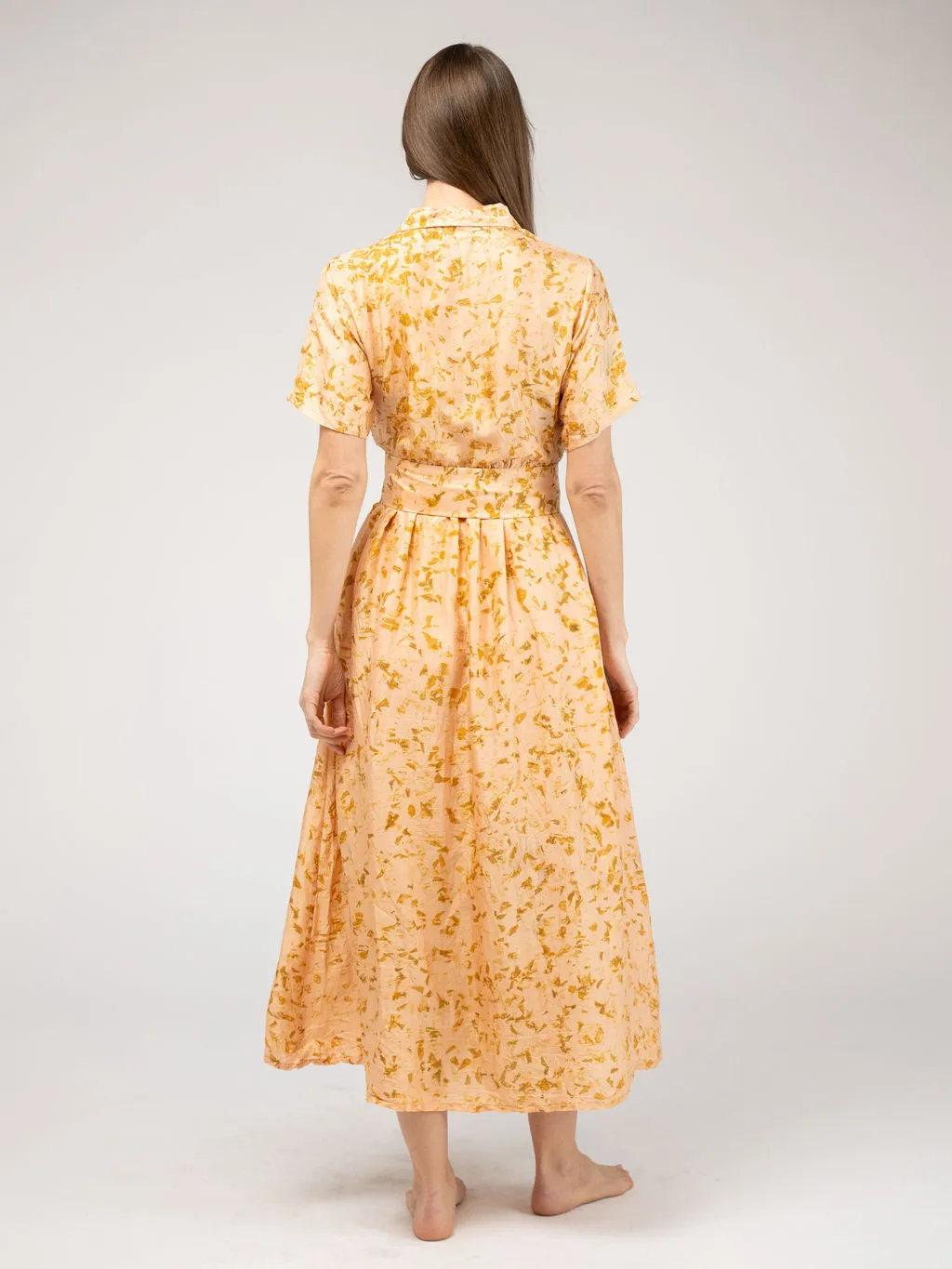 The Elle Maxi Dress | Eco Marigold Blush sold by Beau & Ro product image thumbnail 5