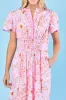 Eloise Dress in Blush Blooms sold by Beau & Ro