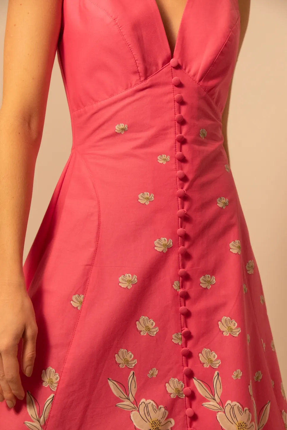 Isla Maxi in Magenta Daisy sold by Beau & Ro product image thumbnail 4