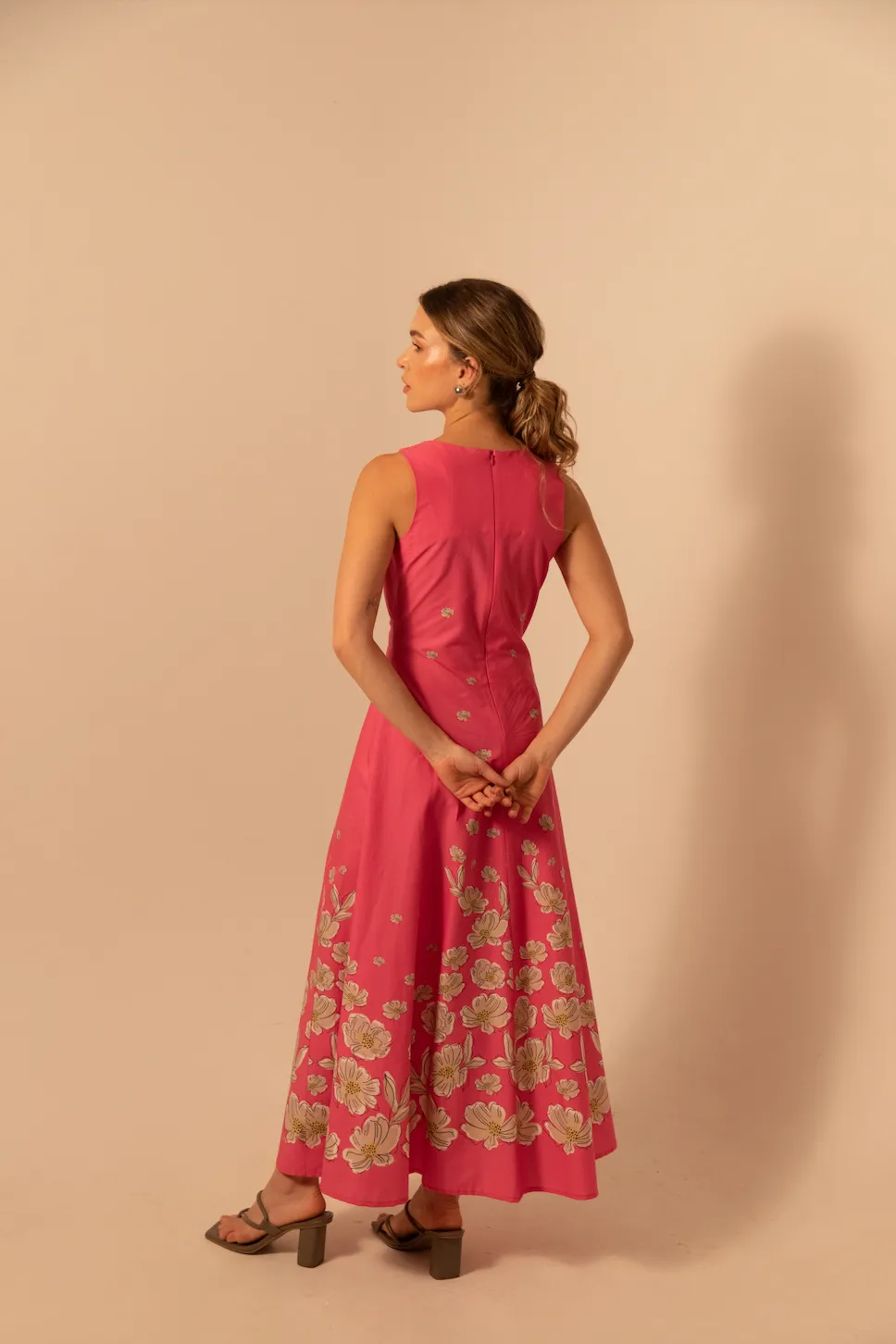 Isla Maxi in Magenta Daisy sold by Beau & Ro product image thumbnail 3