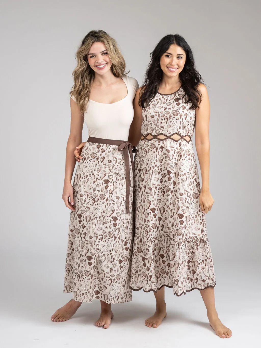 The Sarong Skirt | Coco Shells sold by Beau & Ro product image thumbnail 5