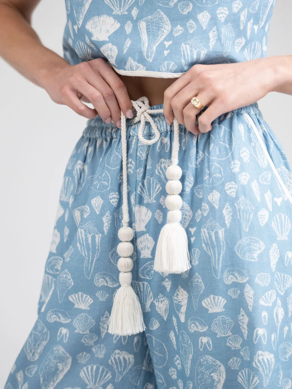 The Beach Pant | Blue Shells sold by Beau & Ro product image thumbnail 3