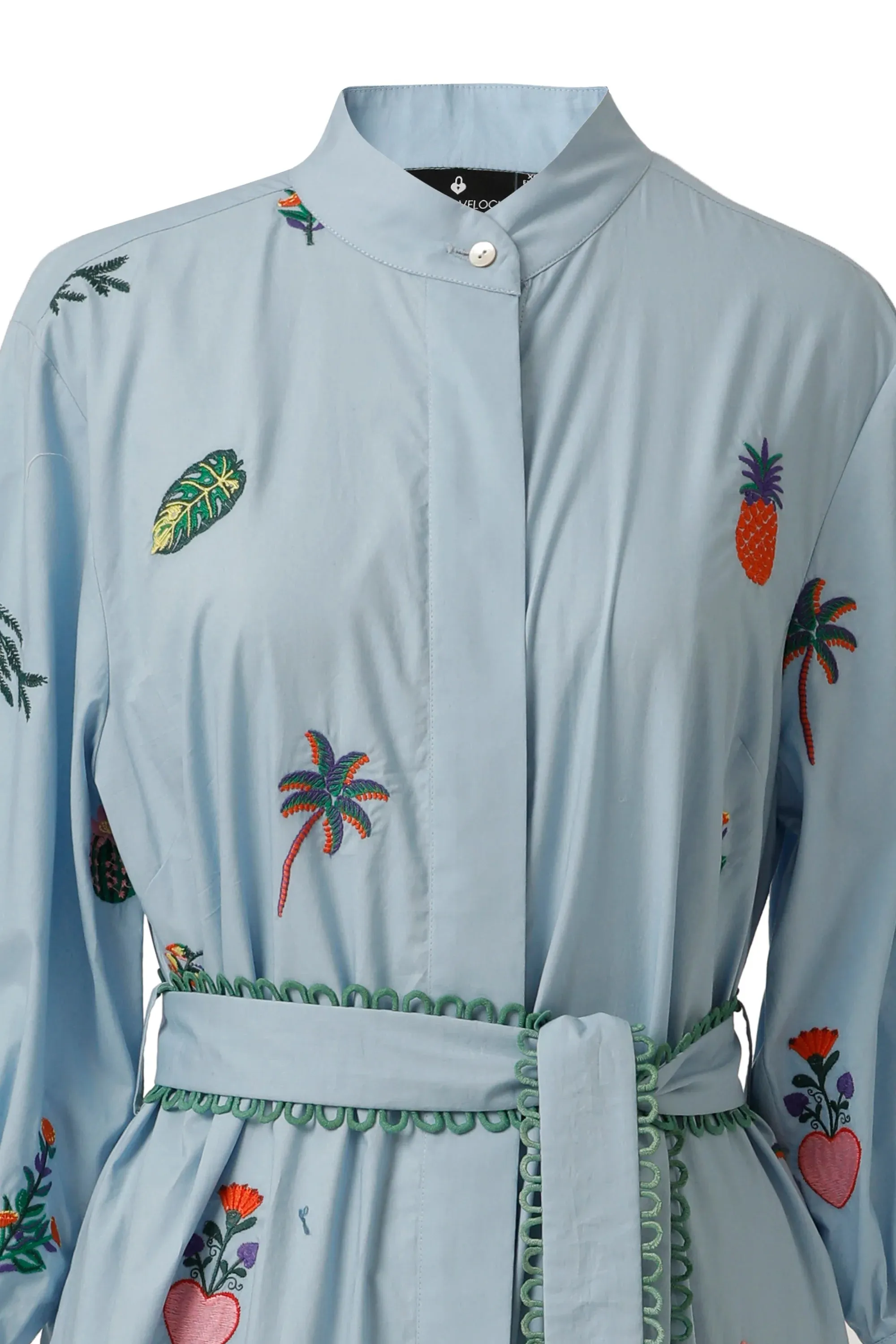 Zora Dress in Chambray Blue sold by Beau & Ro product image thumbnail 3