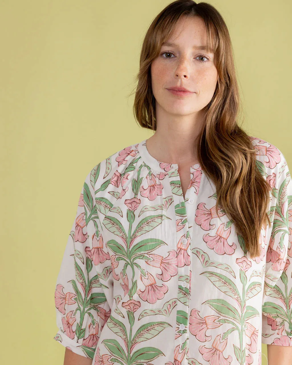 Madeline Dress in Lily Stripe sold by Beau & Ro product image thumbnail 4