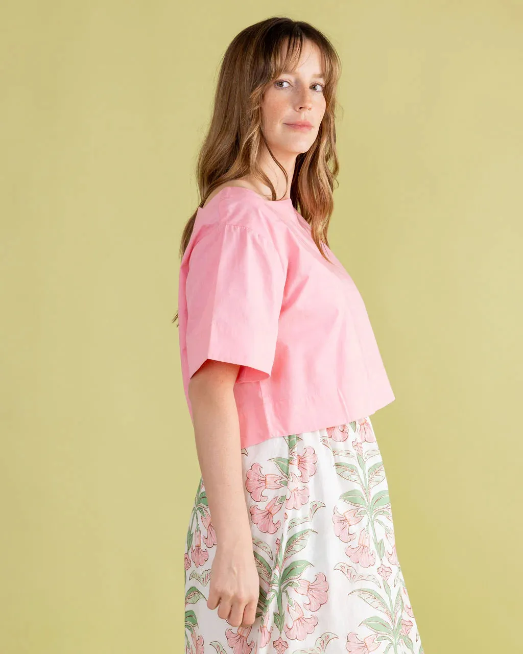 Farah Top in Peony sold by Beau & Ro product image thumbnail 2