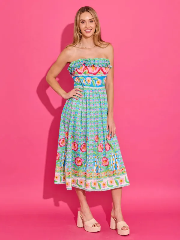 Catherine Dress in Cheateau sold by Beau & Ro