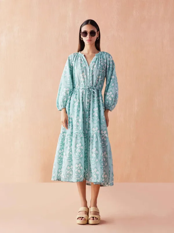 Emerson Midi in Millie Bora Bora sold by Beau & Ro