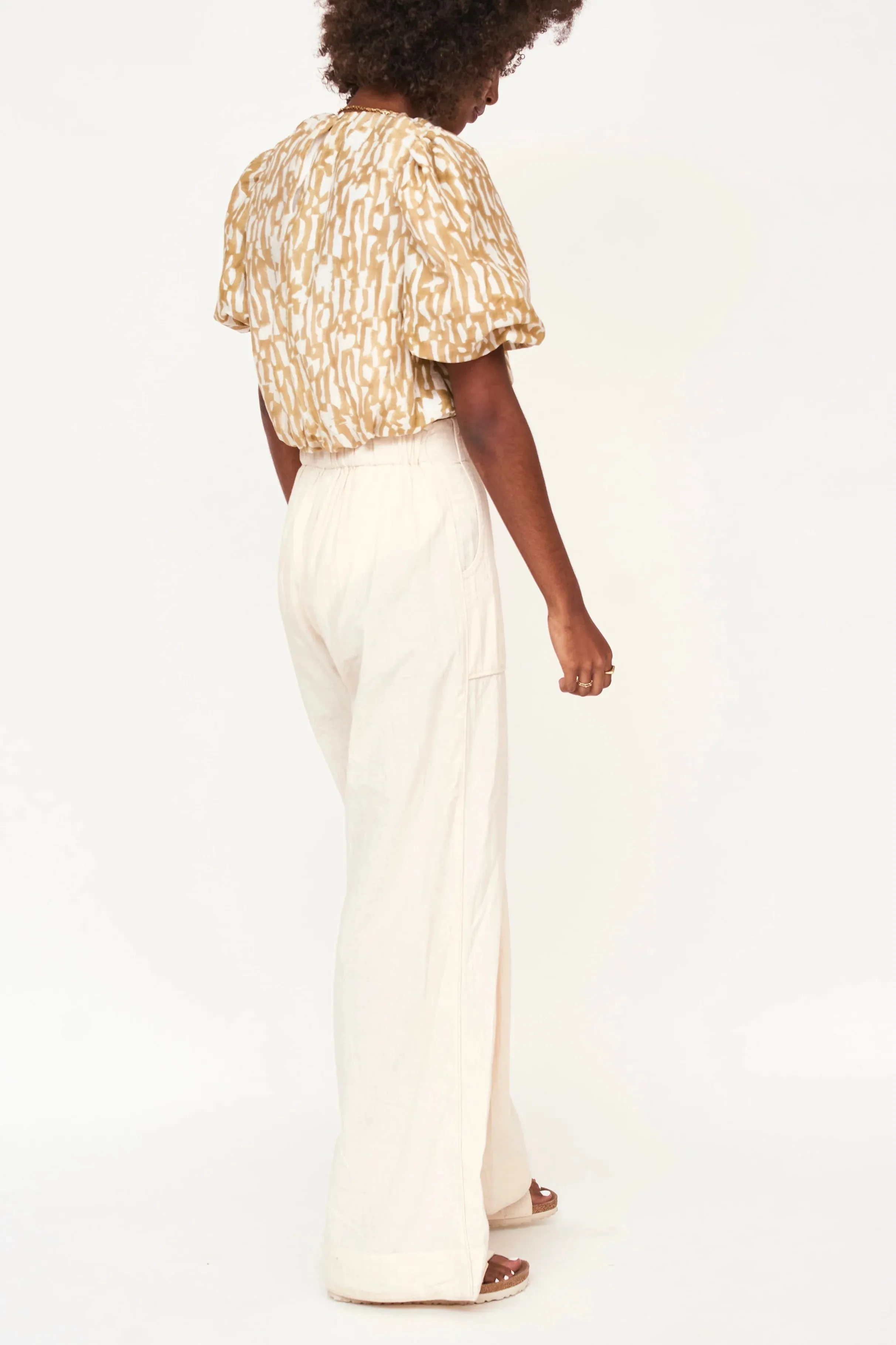 Tivot Pant in Parchment sold by Beau & Ro product image thumbnail 3