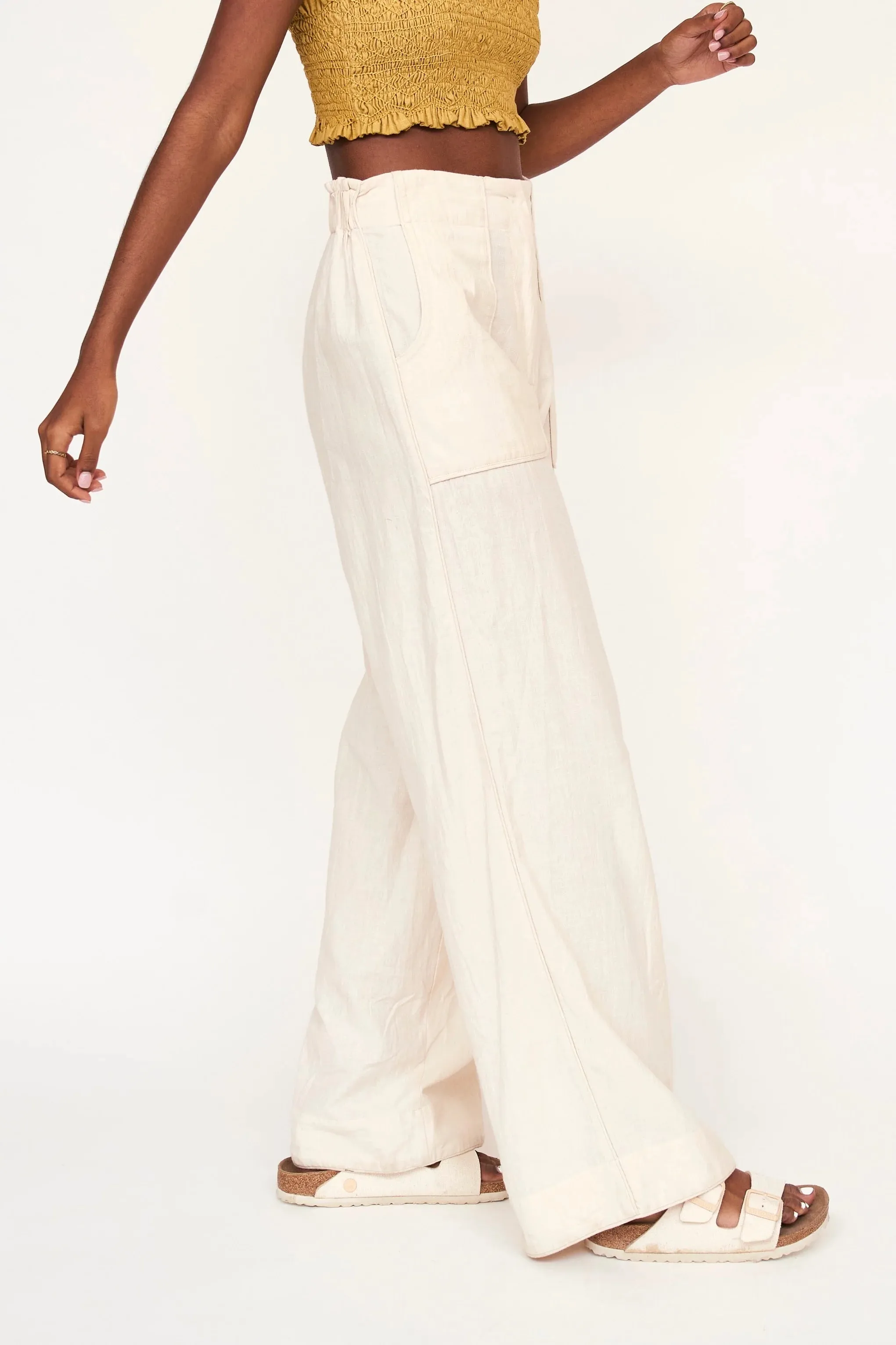 Tivot Pant in Parchment sold by Beau & Ro product image thumbnail 4