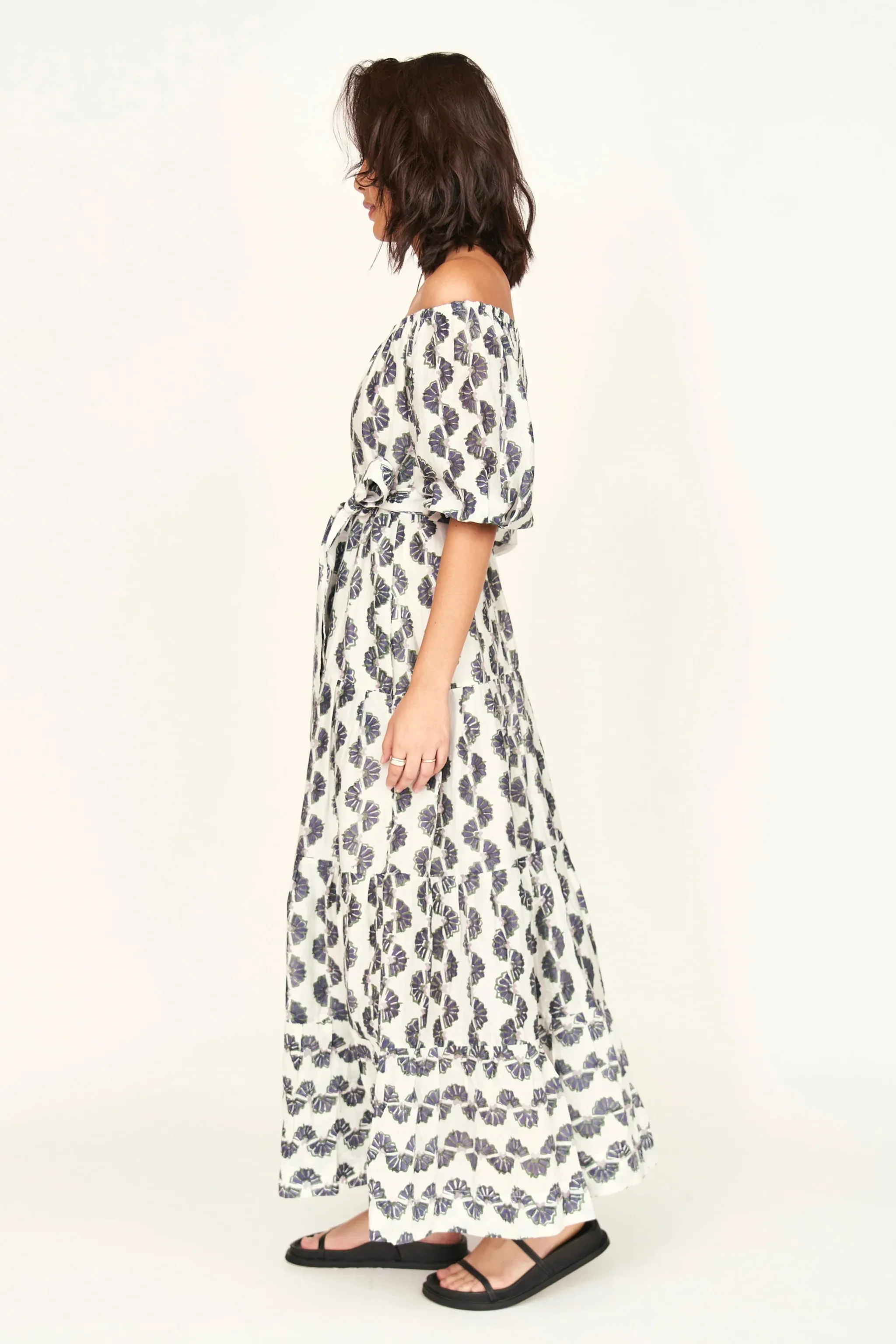 Capri Dress in Orchard Road sold by Beau & Ro product image thumbnail 4