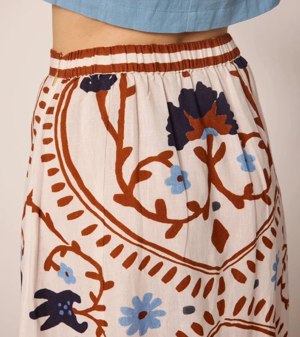 Juliet Ankle Skirt in Liliana sold by Beau & Ro product image thumbnail 4