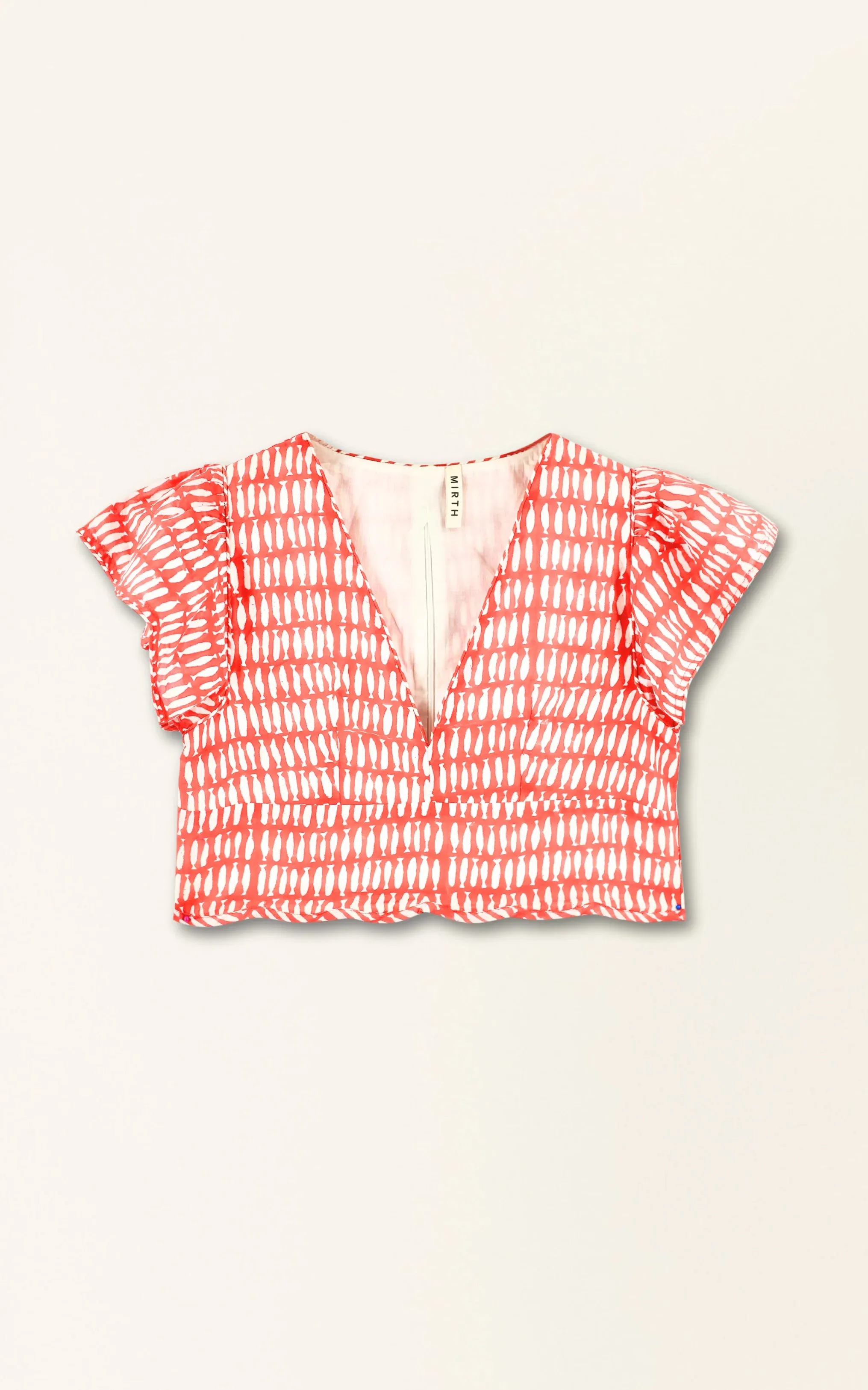 Naples Top in Lobster Minnow sold by Beau & Ro product image thumbnail 5