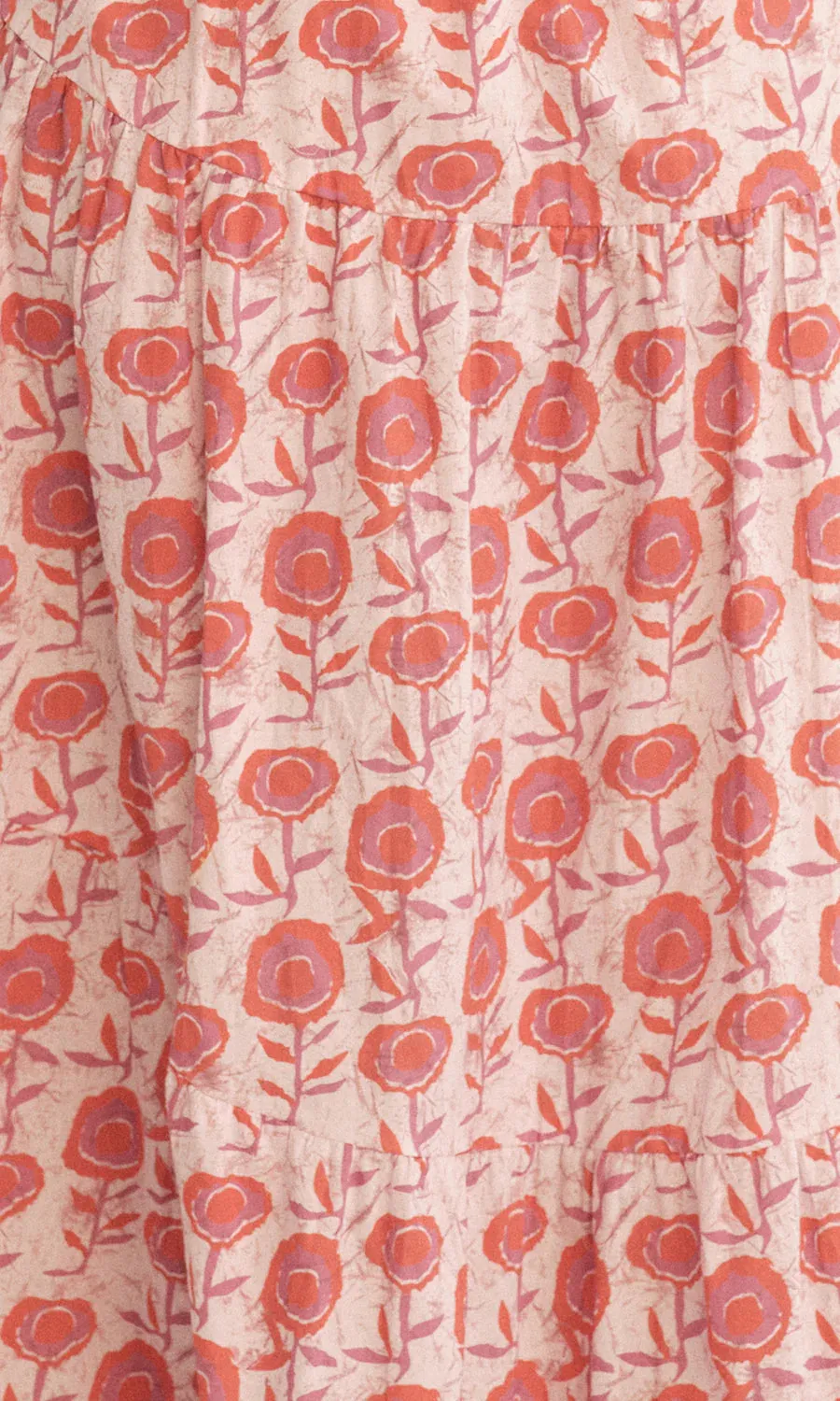 Almina Dress in Poppy Patch Batik sold by Beau & Ro product image thumbnail 3
