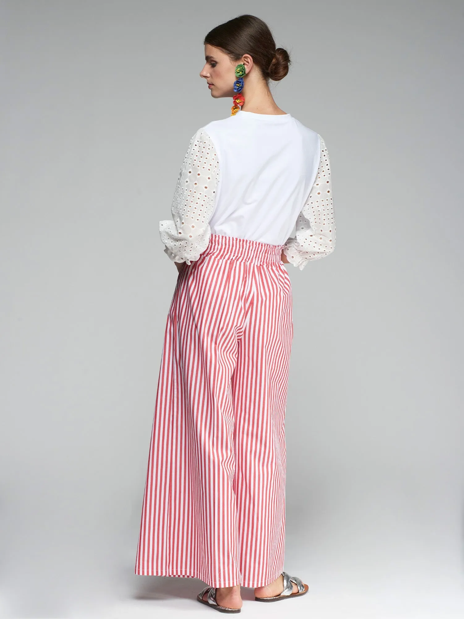 Marian Trouser in Raya Roja sold by Beau & Ro product image thumbnail 2