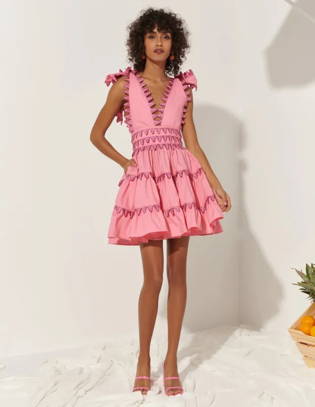 Cheli Pink Dress sold by Beau & Ro