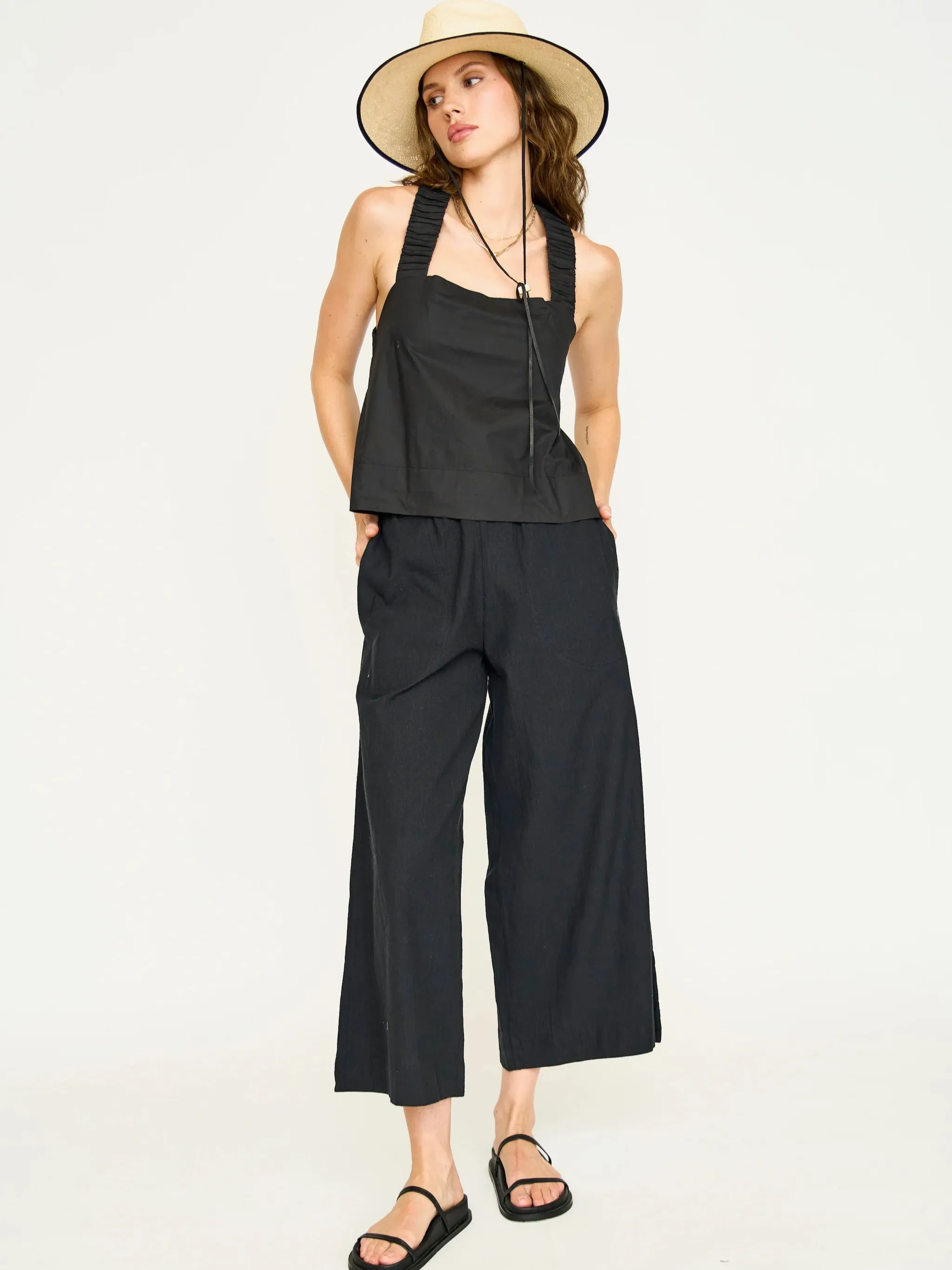 Mirth Pant in Black sold by Beau & Ro