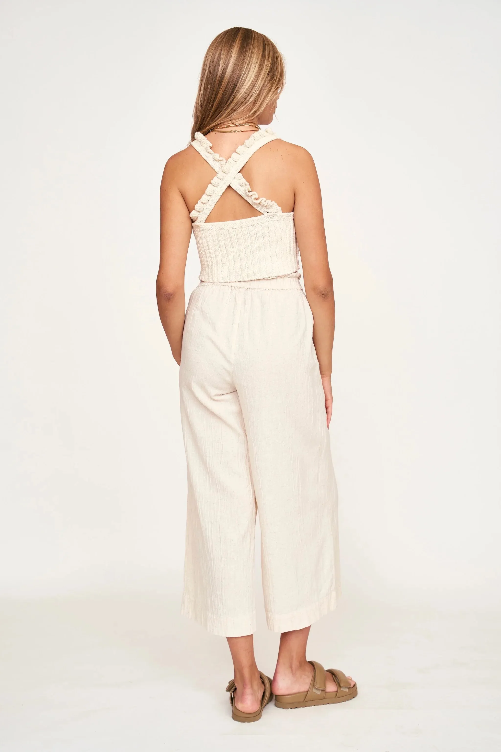 Mirth Pant in Oatmeal sold by Beau & Ro product image thumbnail 5