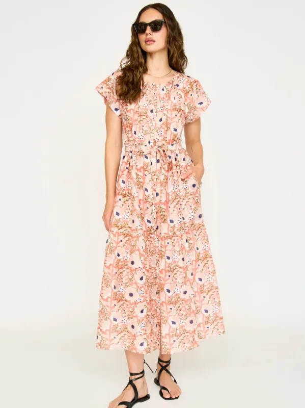 Vienna Maxi Dress in Primrose sold by Beau & Ro