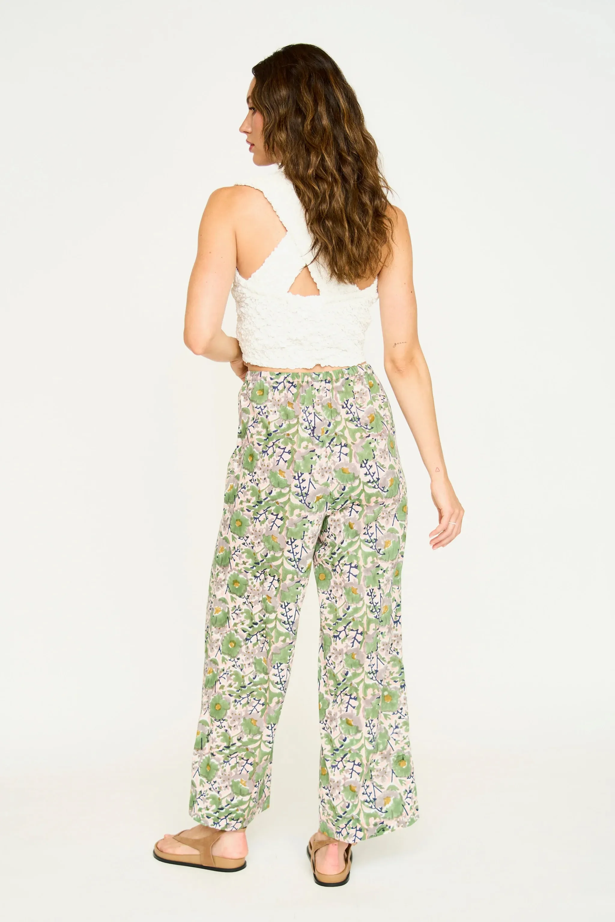 Baden Pant in Lavender Bloom sold by Beau & Ro product image thumbnail 4