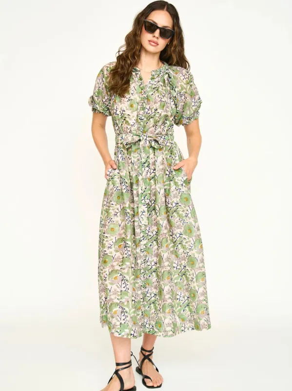 Somerset Dress in Lavender Bloom sold by Beau & Ro