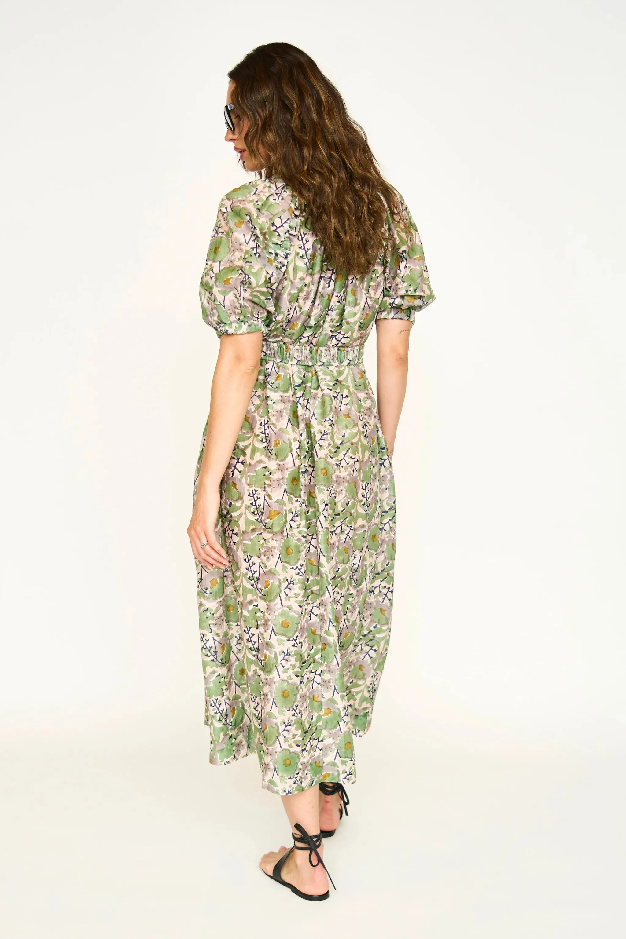 Somerset Dress in Lavender Bloom sold by Beau & Ro product image thumbnail 5