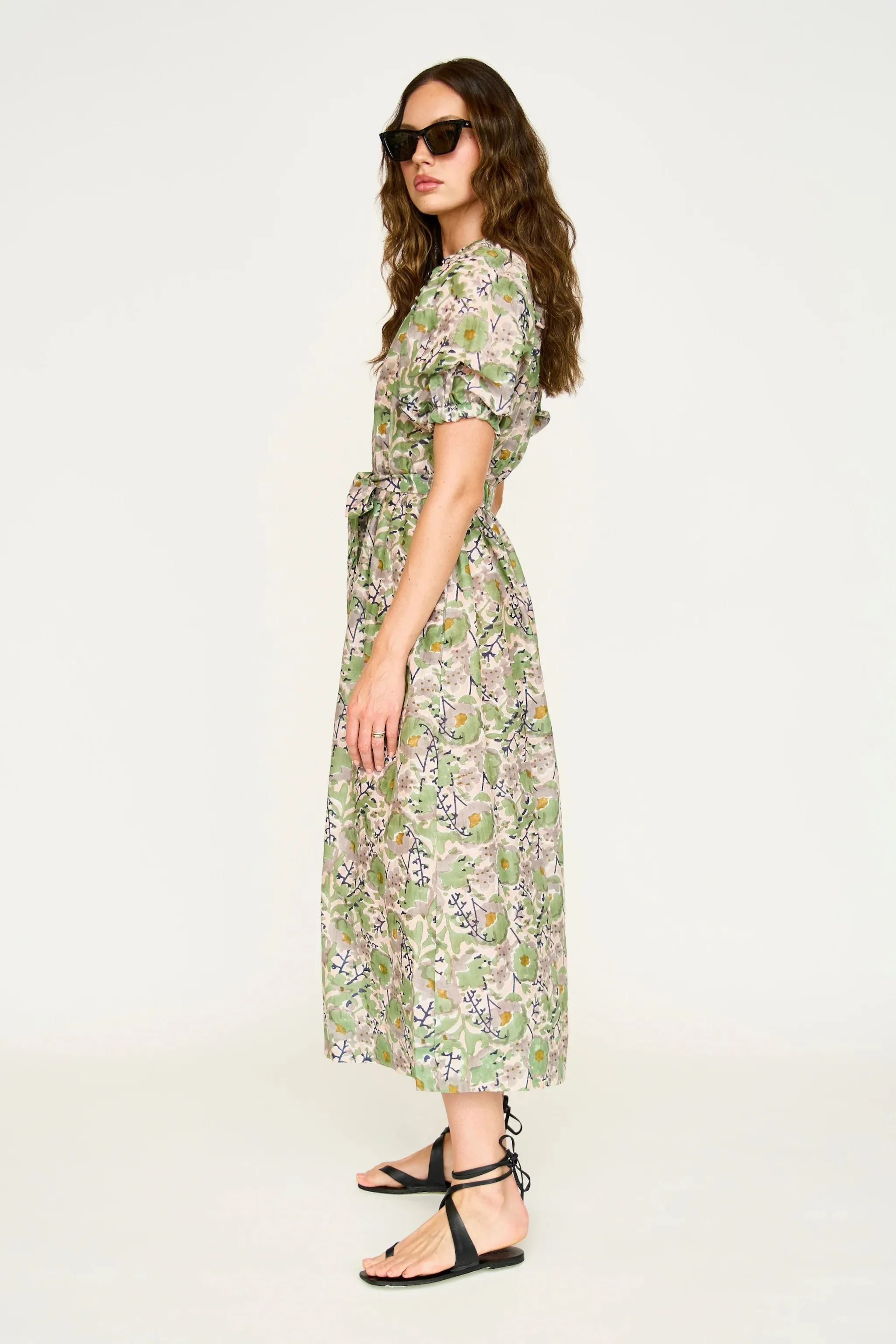 Somerset Dress in Lavender Bloom sold by Beau & Ro product image thumbnail 4