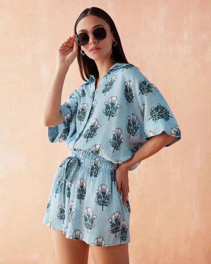 Martina Short in Milo Lake sold by Beau & Ro product image thumbnail 2