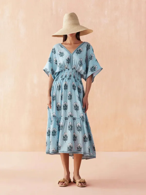 Mindi Midi in Milo Lake sold by Beau & Ro