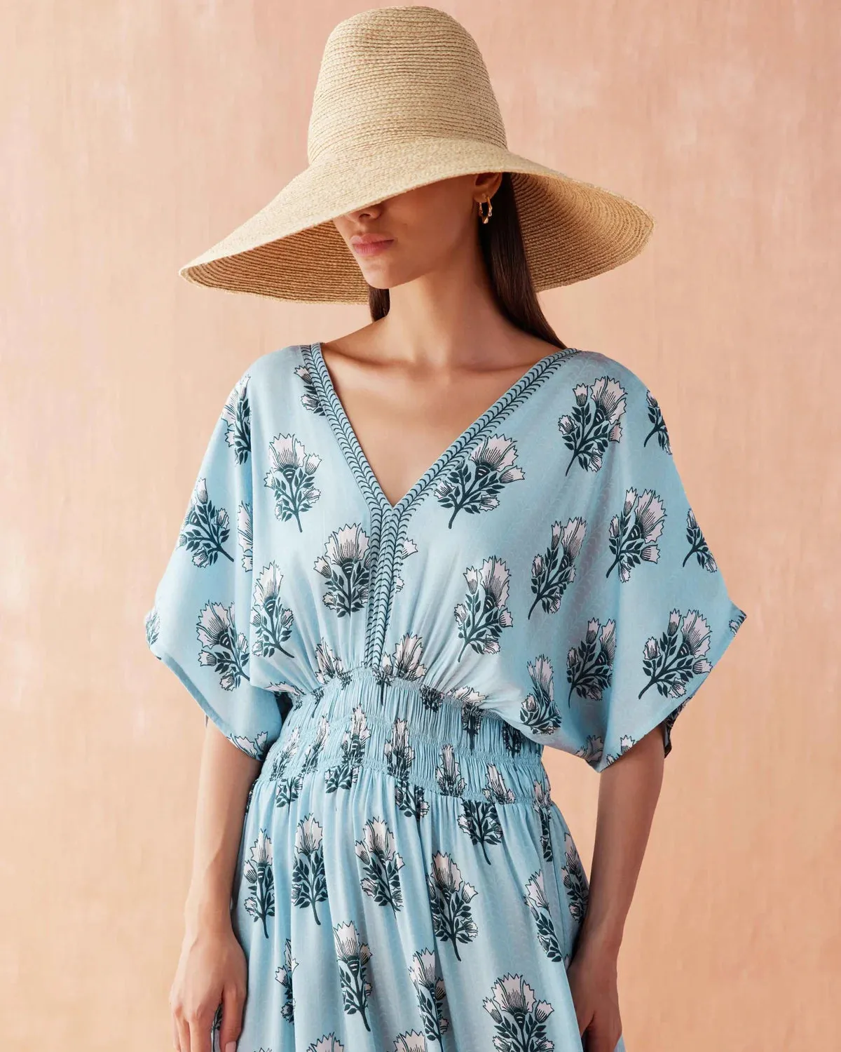 Mindi Midi in Milo Lake sold by Beau & Ro product image thumbnail 4