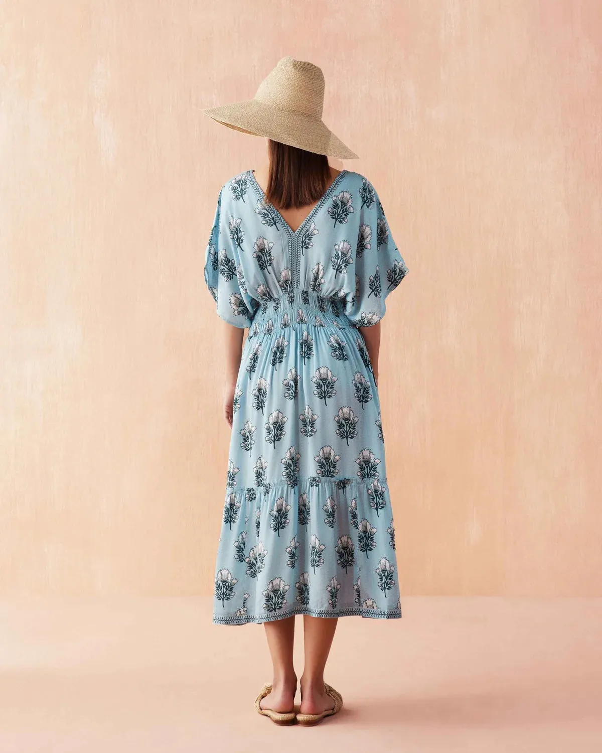 Mindi Midi in Milo Lake sold by Beau & Ro product image thumbnail 2