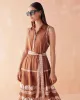 Emeline Maxi in Marla Cardamom sold by Beau & Ro