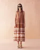 Emeline Maxi in Marla Cardamom sold by Beau & Ro