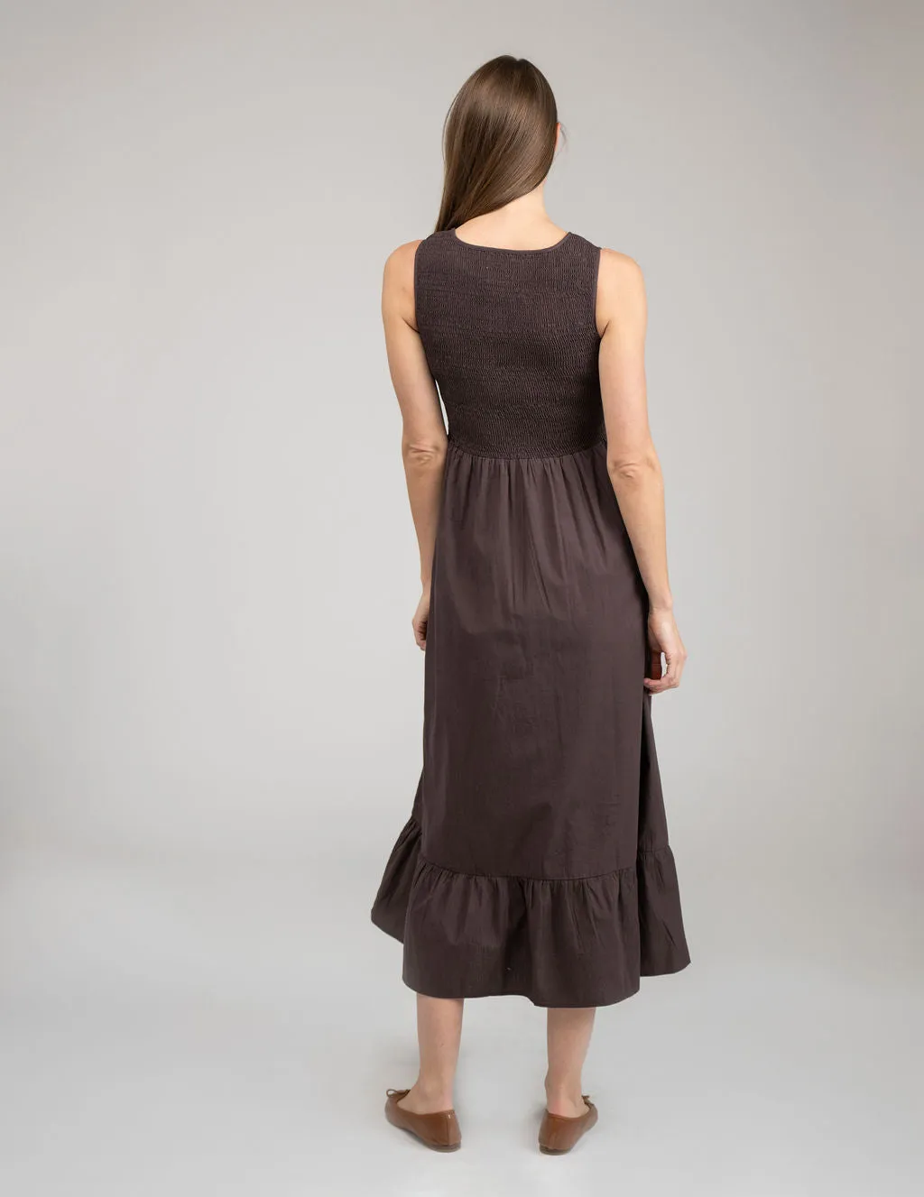 The Margot Dress | Brown sold by Beau & Ro product image thumbnail 5