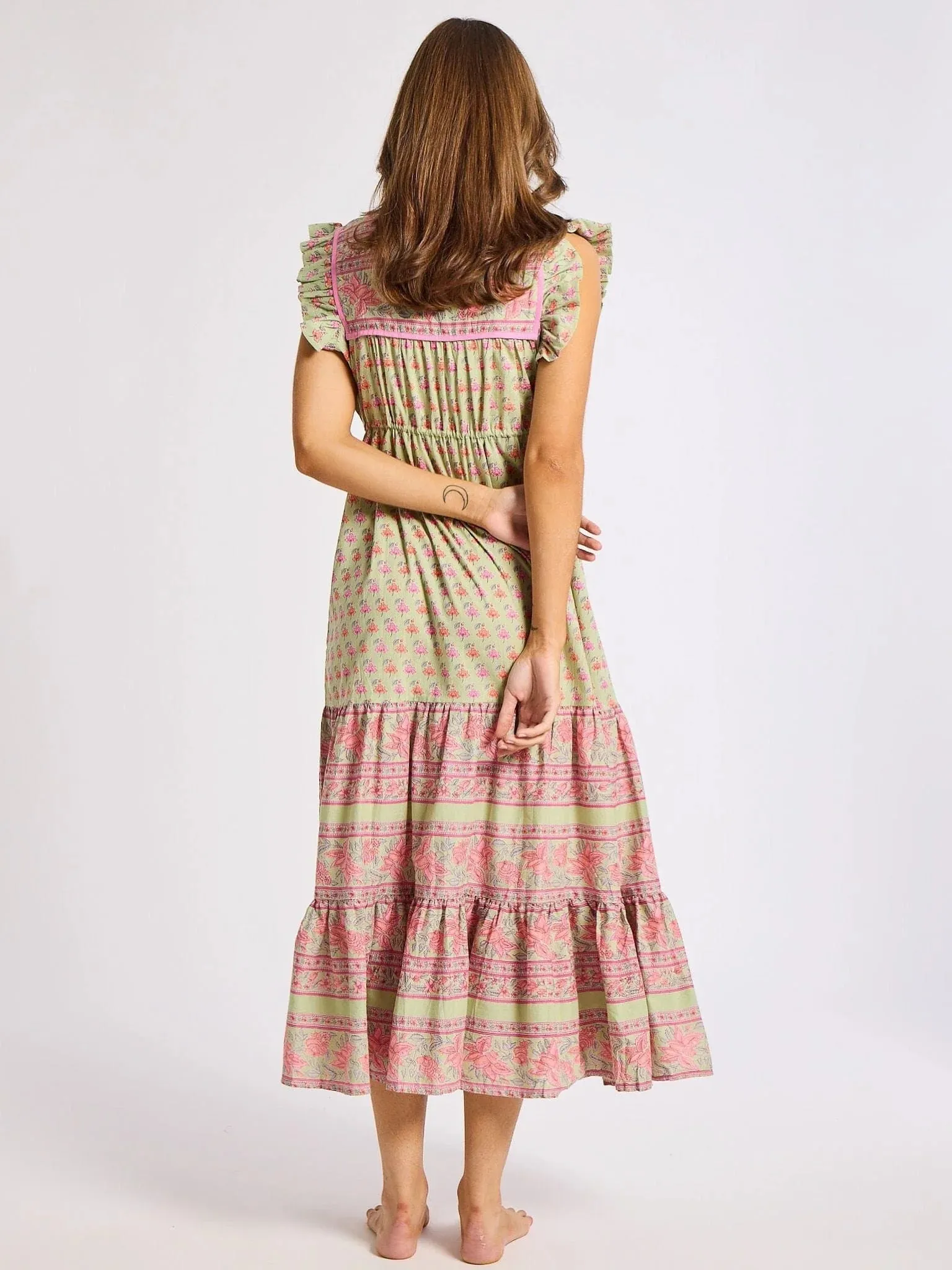 Esme Dress in Tulip Print sold by Beau & Ro product image thumbnail 5