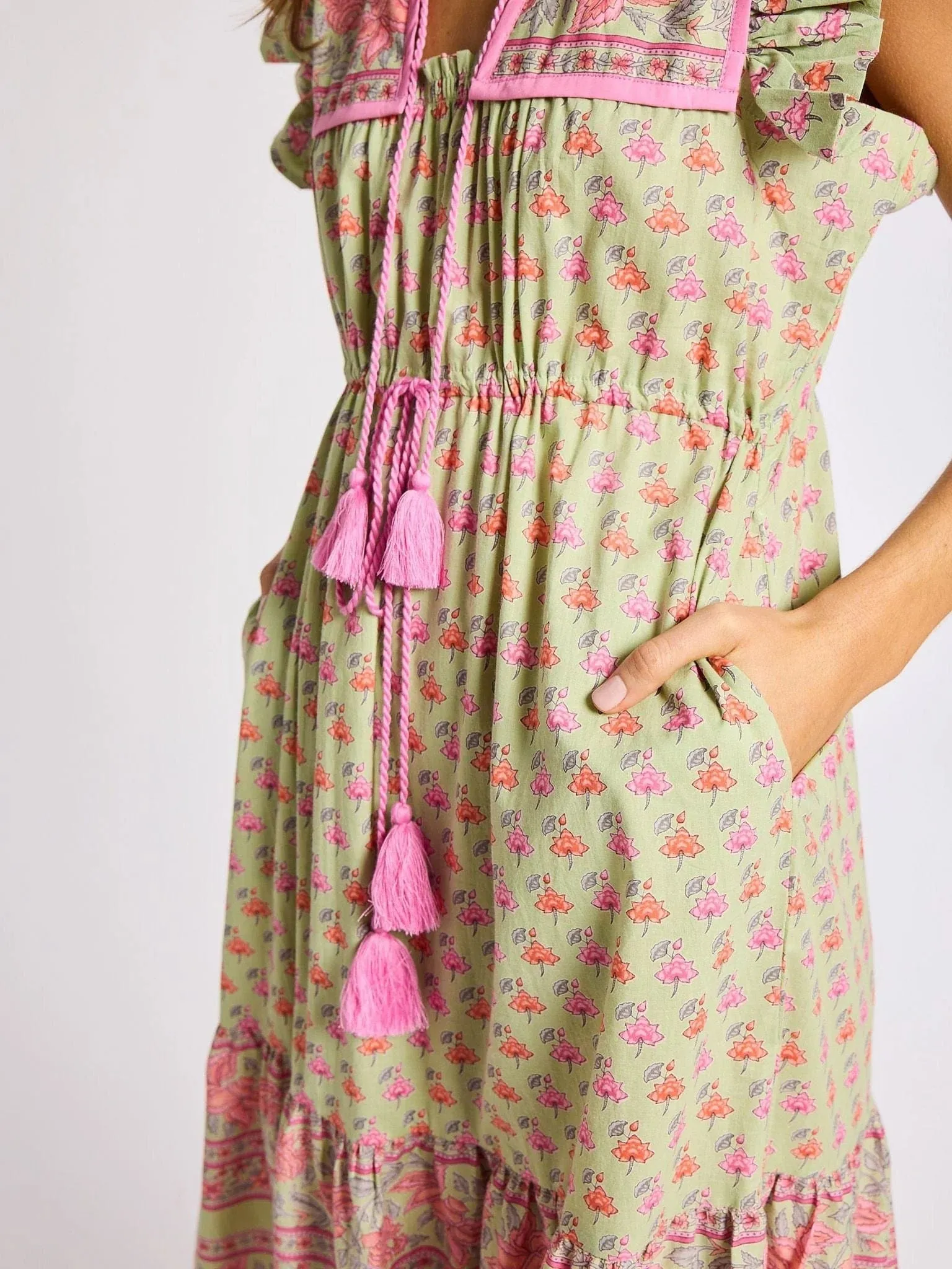 Esme Dress in Tulip Print sold by Beau & Ro product image thumbnail 3
