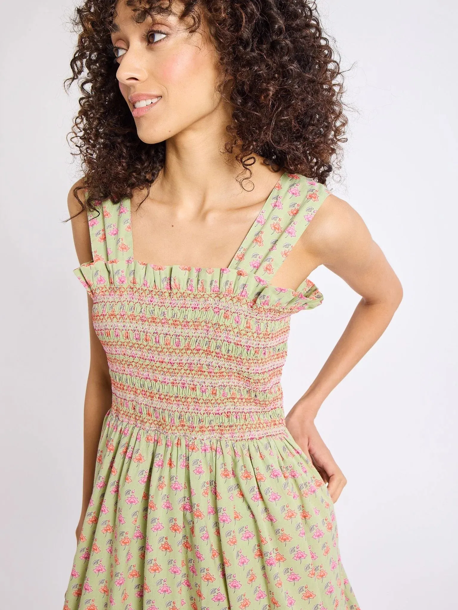 Garden Dress in Tulip Print sold by Beau & Ro product image thumbnail 2