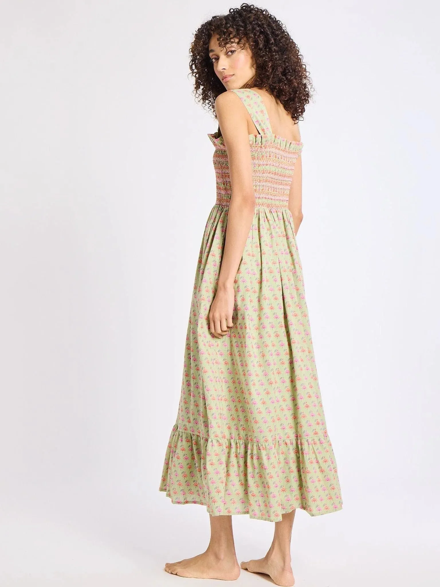 Garden Dress in Tulip Print sold by Beau & Ro product image thumbnail 4