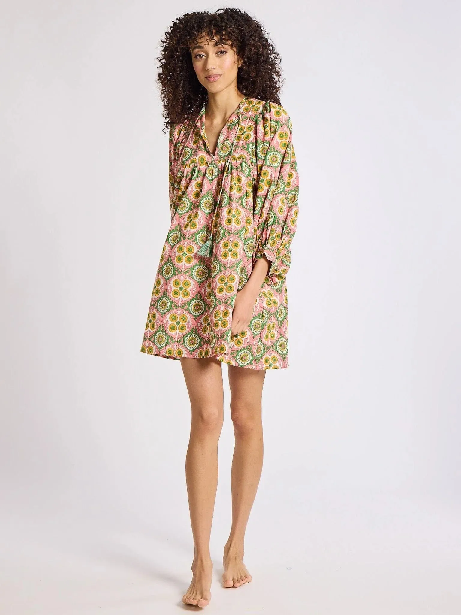 Daisy Dress in Yucatan sold by Beau & Ro product image thumbnail 4