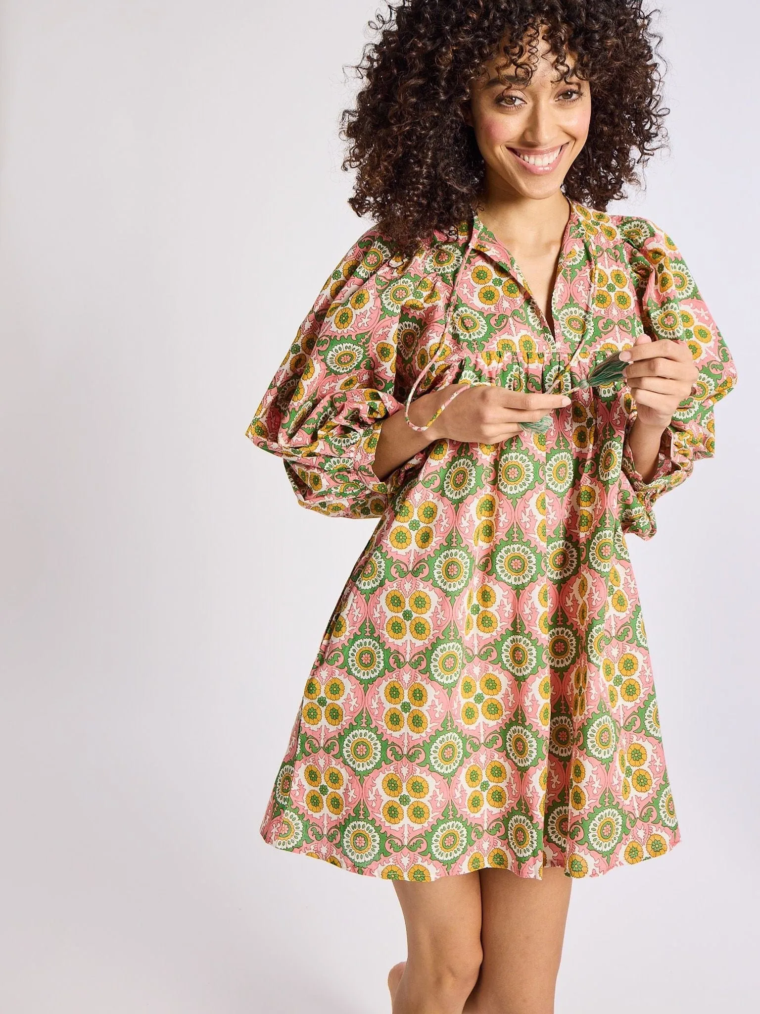 Daisy Dress in Yucatan sold by Beau & Ro product image thumbnail 2