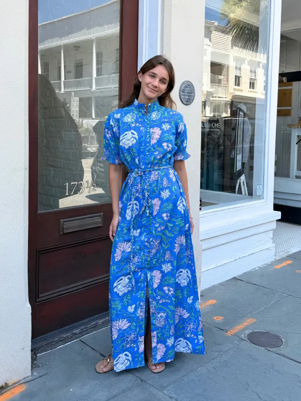 July Maxi in Julie Blue sold by Beau & Ro