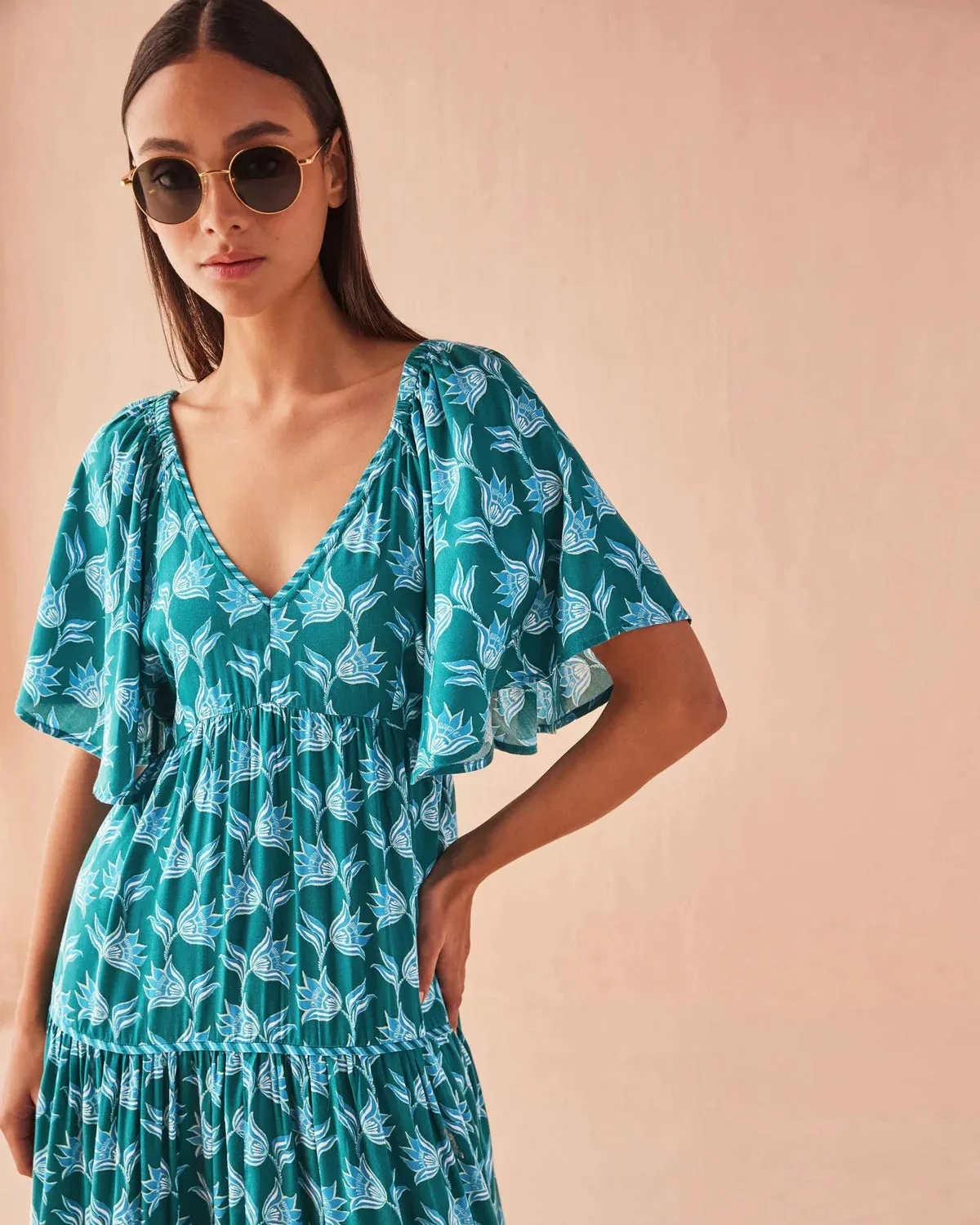 Holis Maxi in Nicobar Mantis sold by Beau & Ro product image thumbnail 3