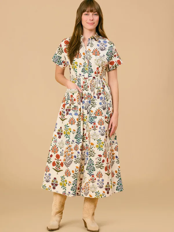 Lakelyn Dress in Garden of Wales sold by Beau & Ro