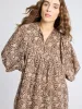 Daisy Dress in Cocoa Floral sold by Beau & Ro