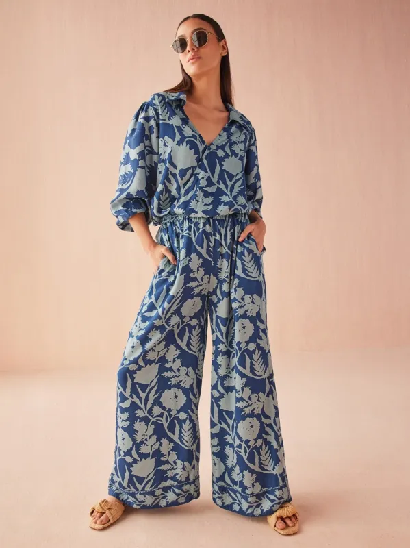 Paige Pant in Lolita Harbor sold by Beau & Ro