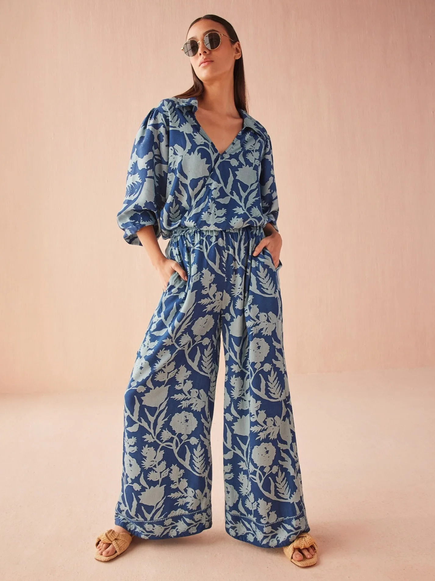 Paige Pant in Lolita Harbor sold by Beau & Ro