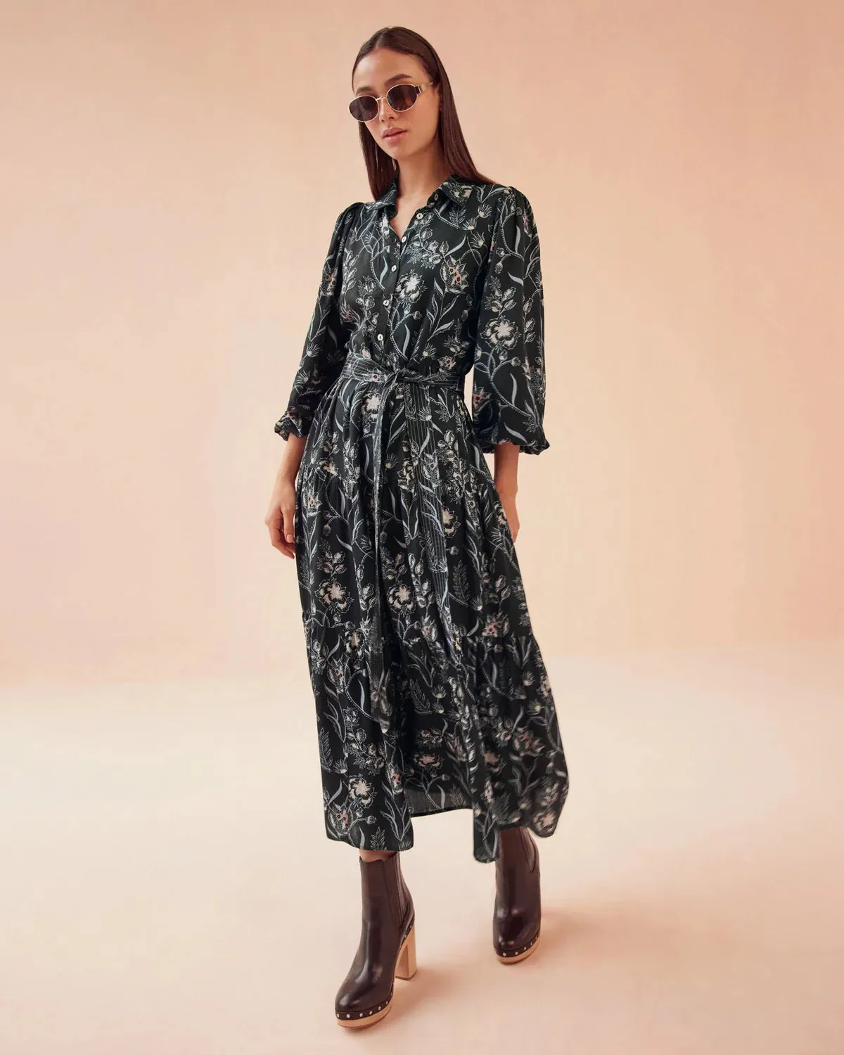 Emery Maxi in Sofi Midnight sold by Beau & Ro product image thumbnail 3