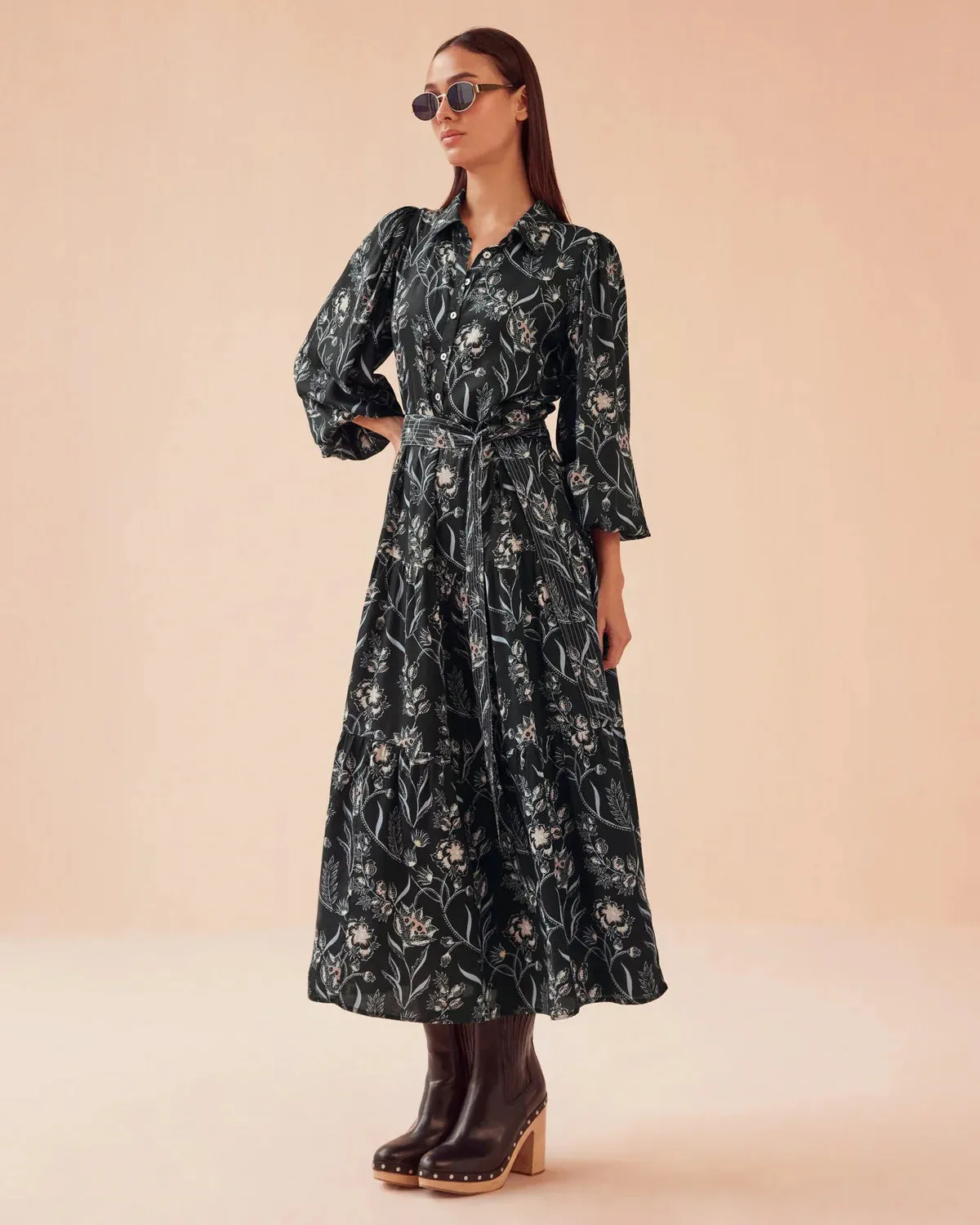 Emery Maxi in Sofi Midnight sold by Beau & Ro product image thumbnail 5